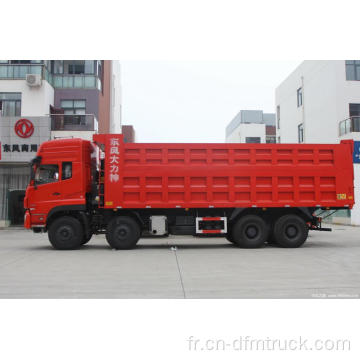 Camion à benne basculante Dongfeng 8x4 avec CUMMINS L320 20